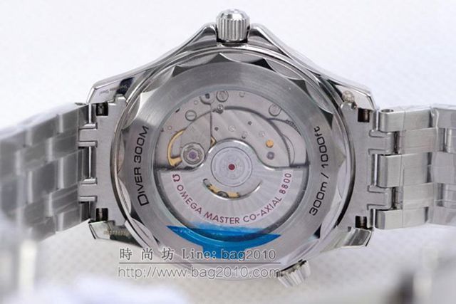 OMEGA手錶 歐米茄海馬007紀念款腕表 陶瓷表圈 歐米茄機械男表 歐米茄高端男士腕表  hds1468